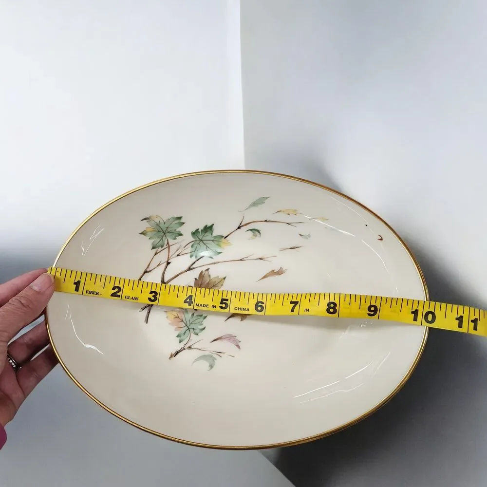 Lenox Westwind X-407 (2) Oval Serving Bowl (12)‎ Dinner Plates (12) Salad Plates